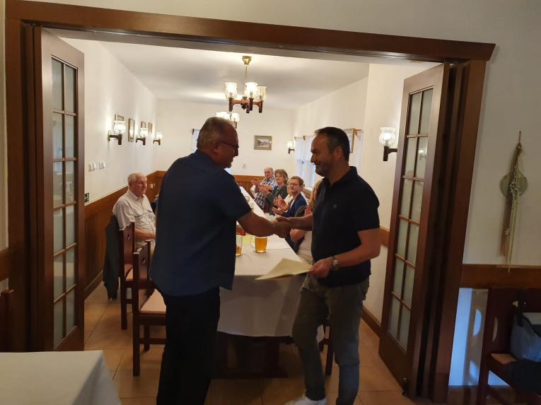 Ocenění starosty pana Petra Hableho