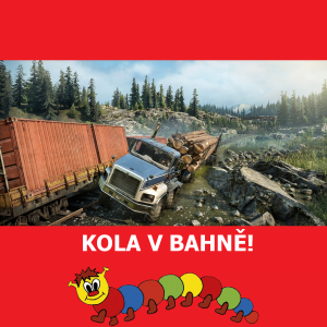 Kola v bahně