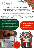 Předvánoční zpívání v knihovně – Petr Kopejska 1