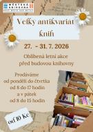 Velký letní antikvariát