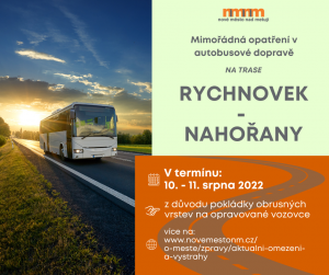 Autobusy: Rychnovek - Nahořany