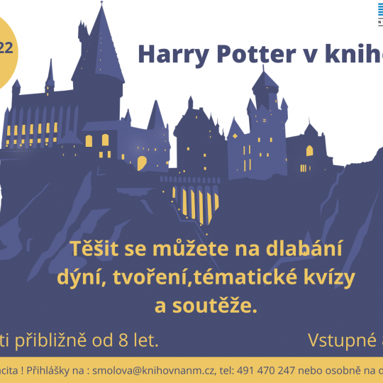 Harry Potter v knihovně