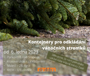 Kontejnery na stromky